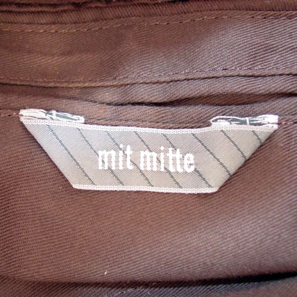 MIT MITTE Slouchy Red Leather Drawstring Tote Bag - TOKYO - Picture 6 of 6